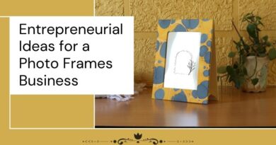 Entrepreneurial Ideas for a Photo Frames Business